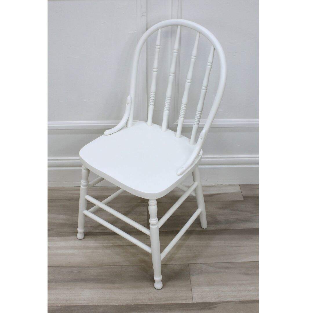 Painted wooden country chair