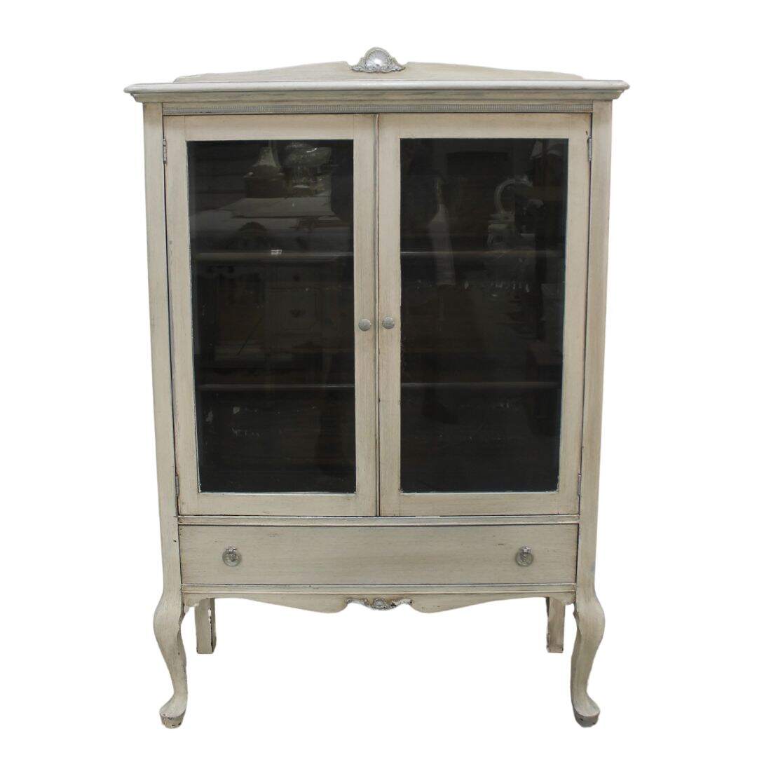 Glass front china cabinet