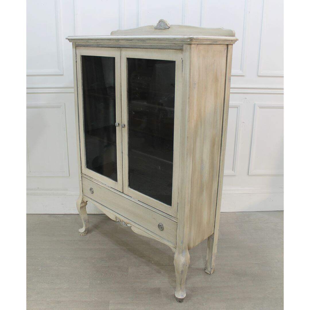 Glass front china cabinet