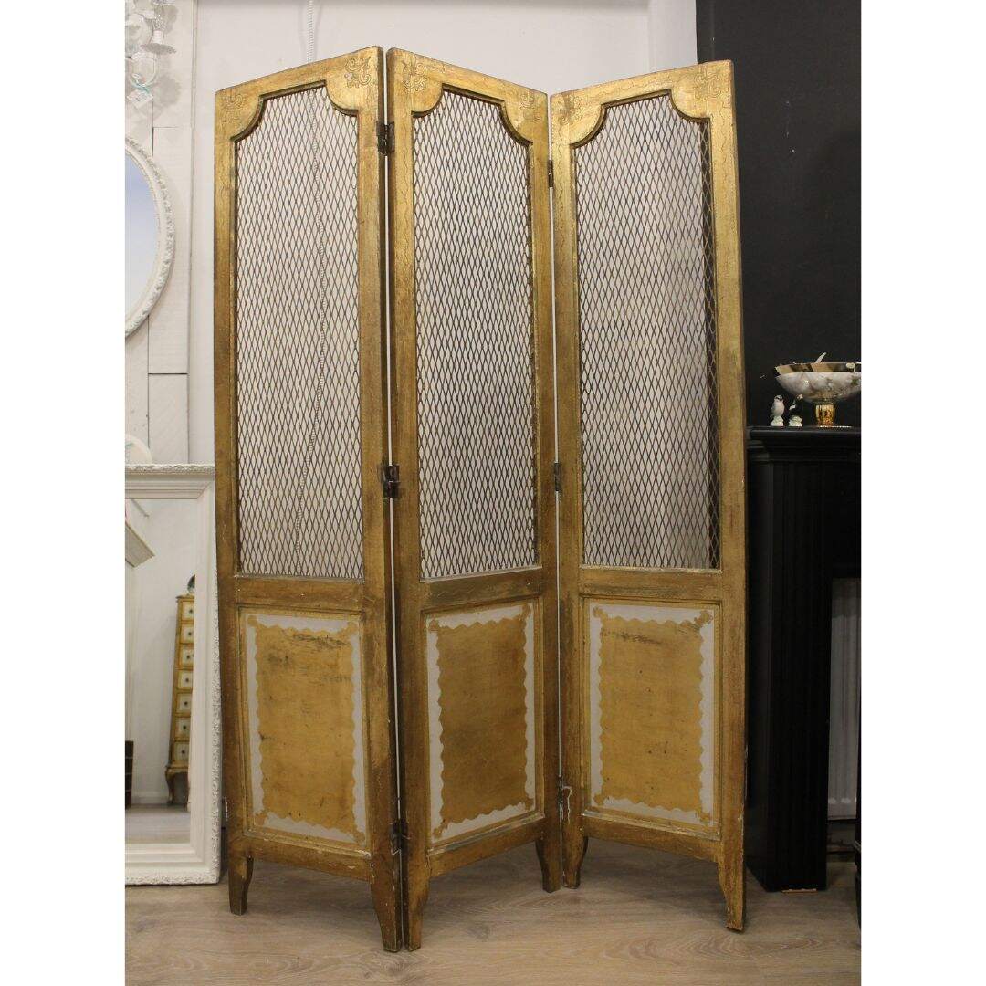Florentine 3 panel screen