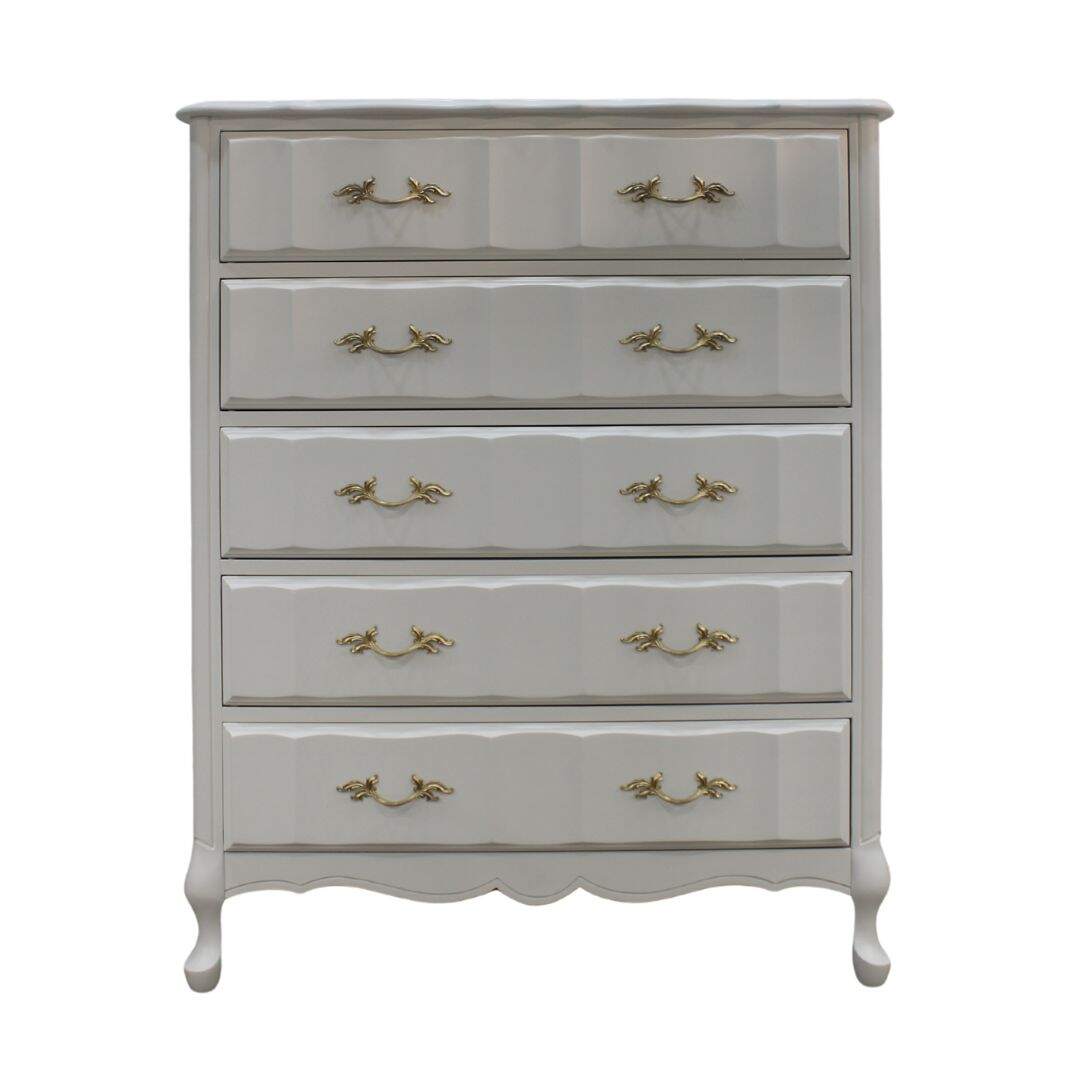 French provincial highboy dresser