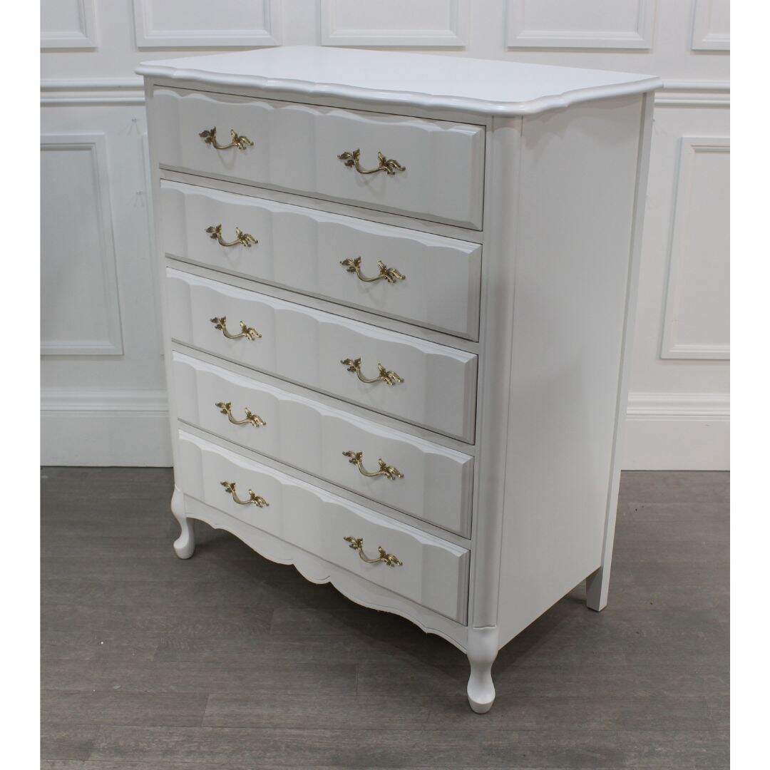 French provincial highboy dresser