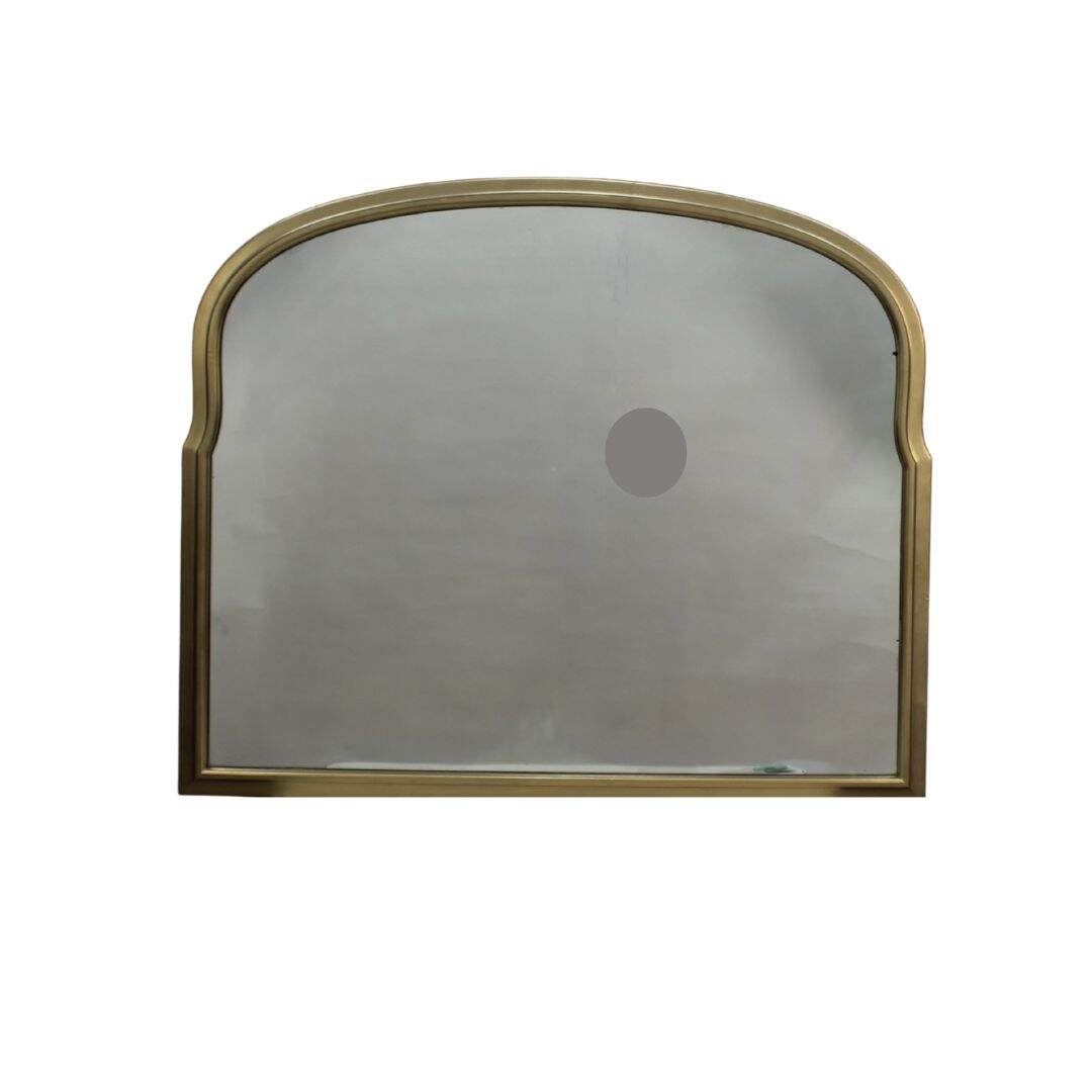 gold mantel mirror