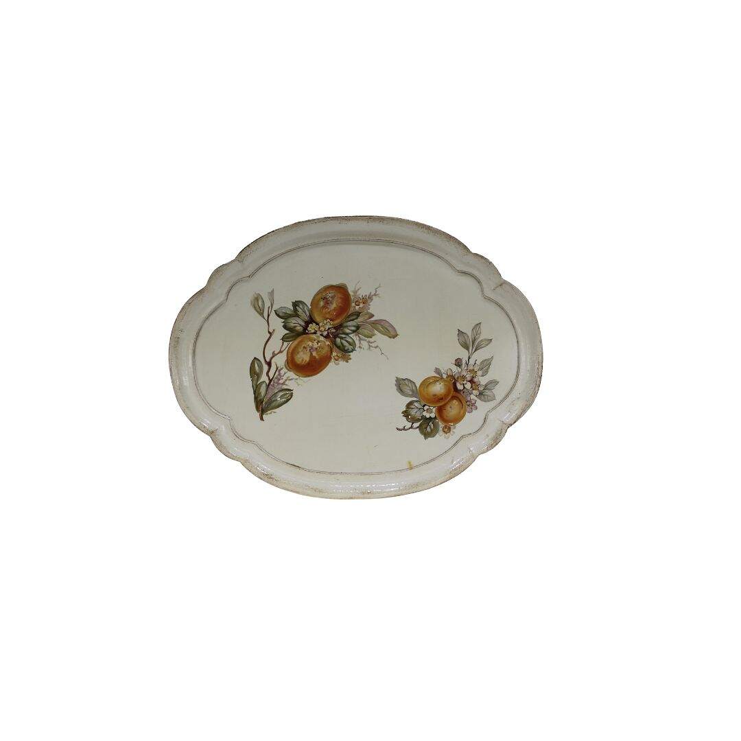 Hand painted Italian tray