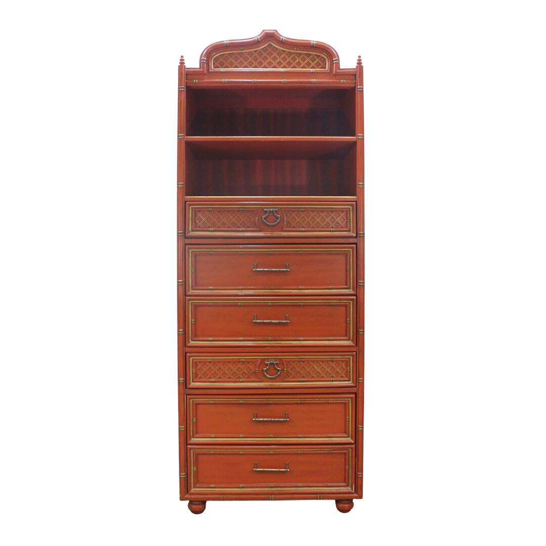 Large chinoiserie cabinet