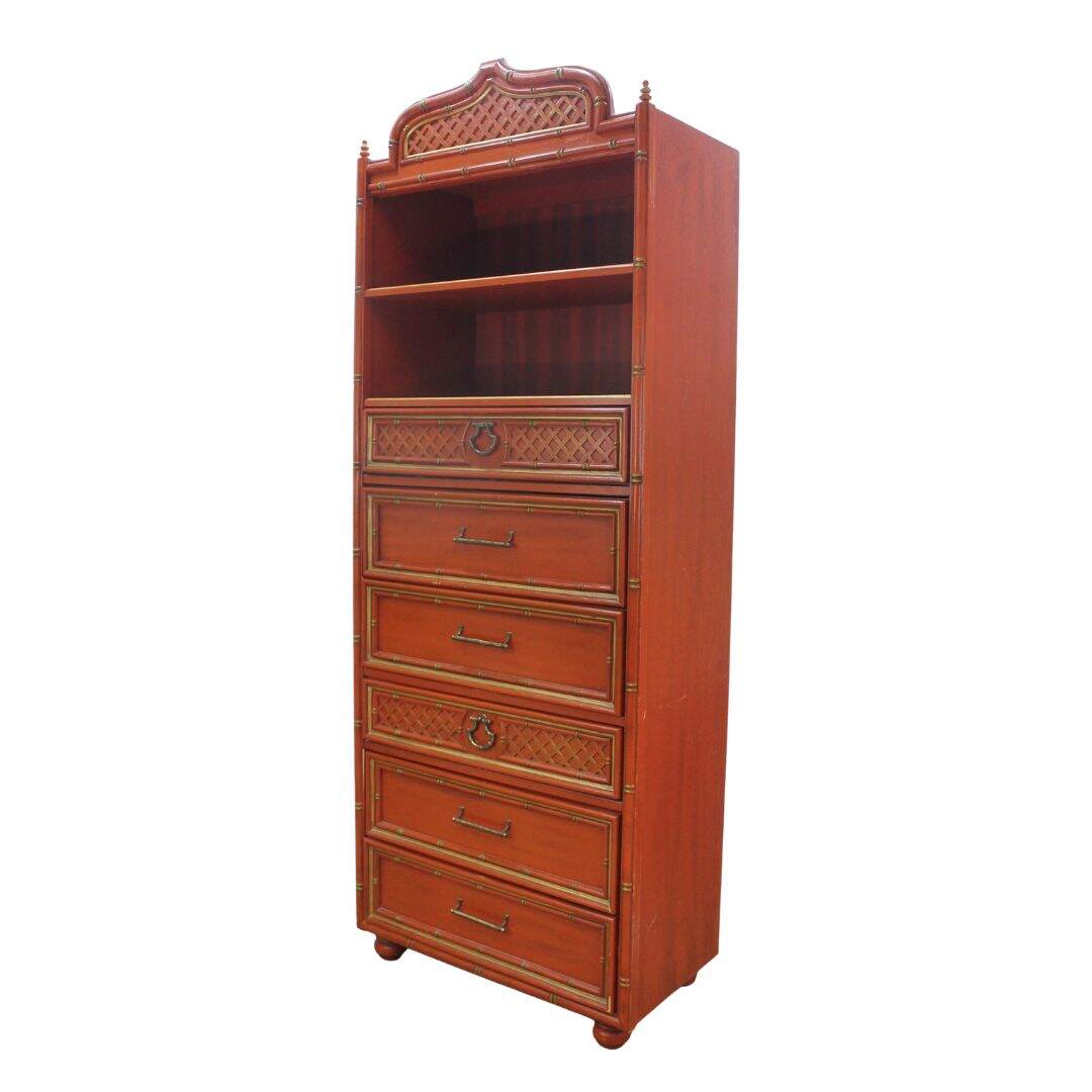 Large chinoiserie cabinet