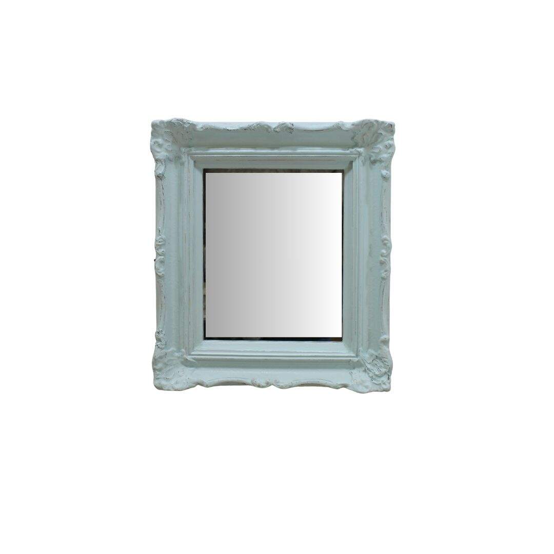 medium pale blue mirror