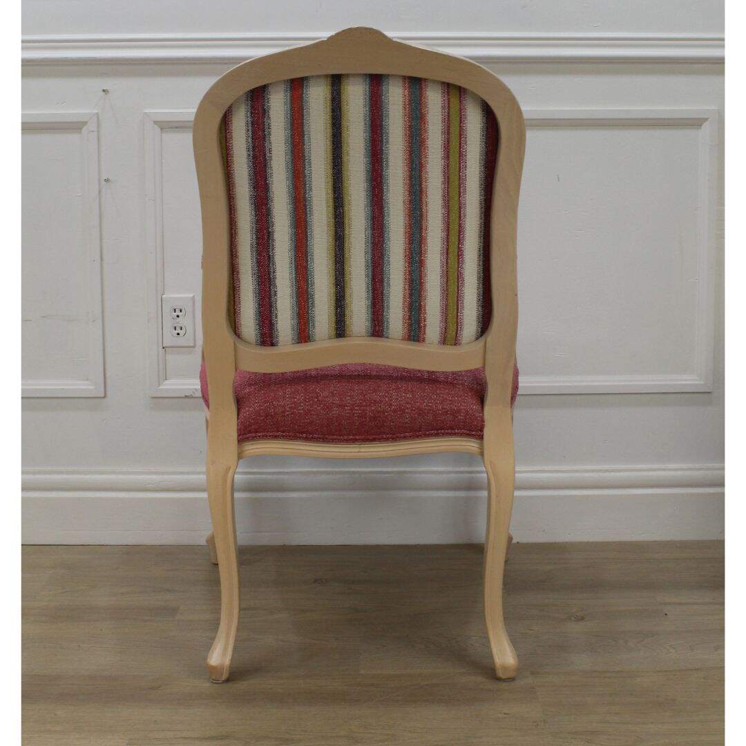 pair bergere chairs, unfinished