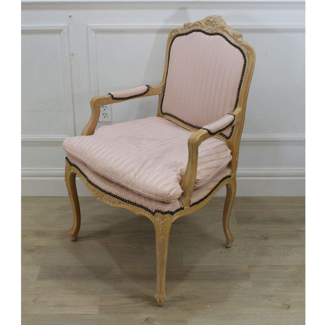 Pair bergere chairs, unfinished