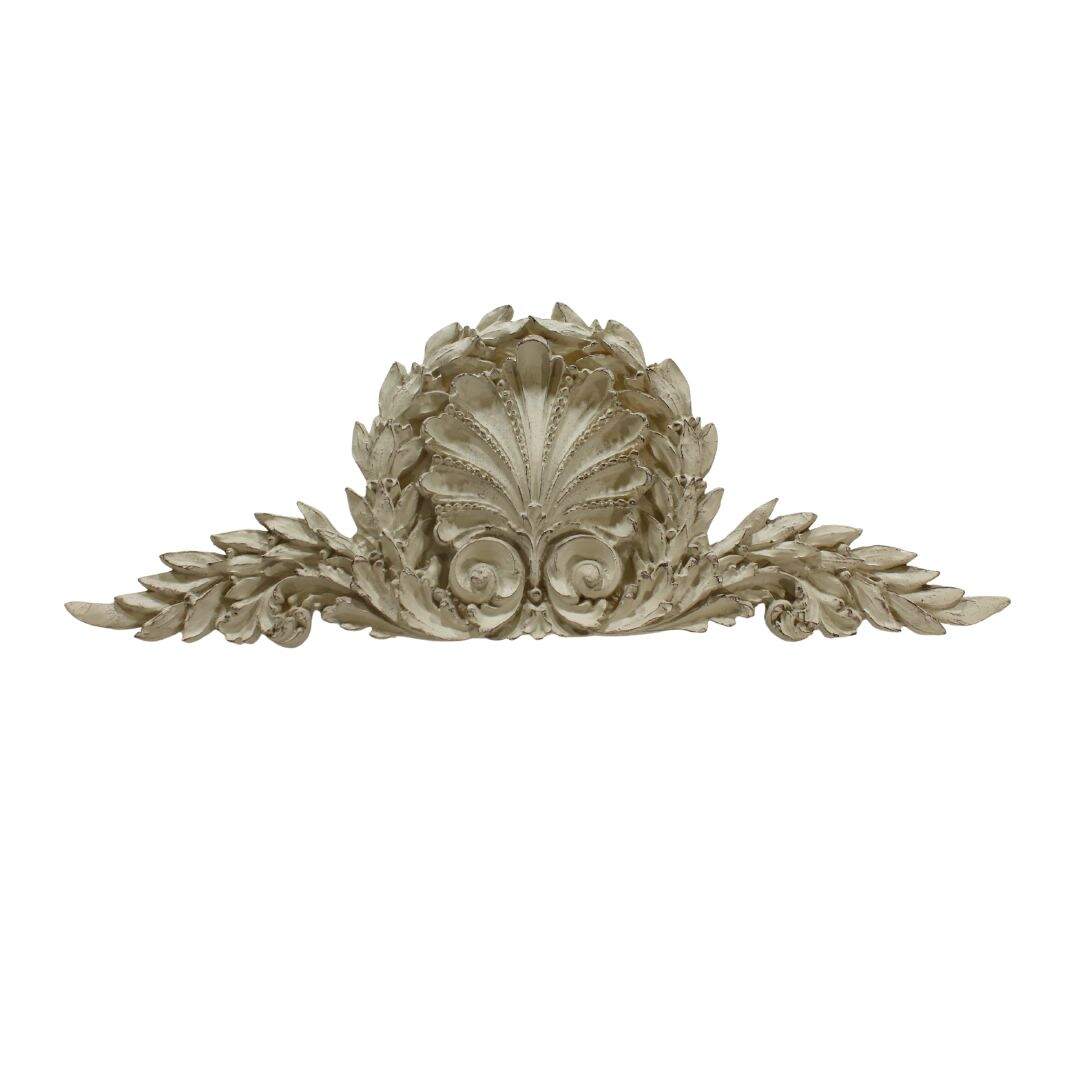 Pair of laurel wreath wall plaques