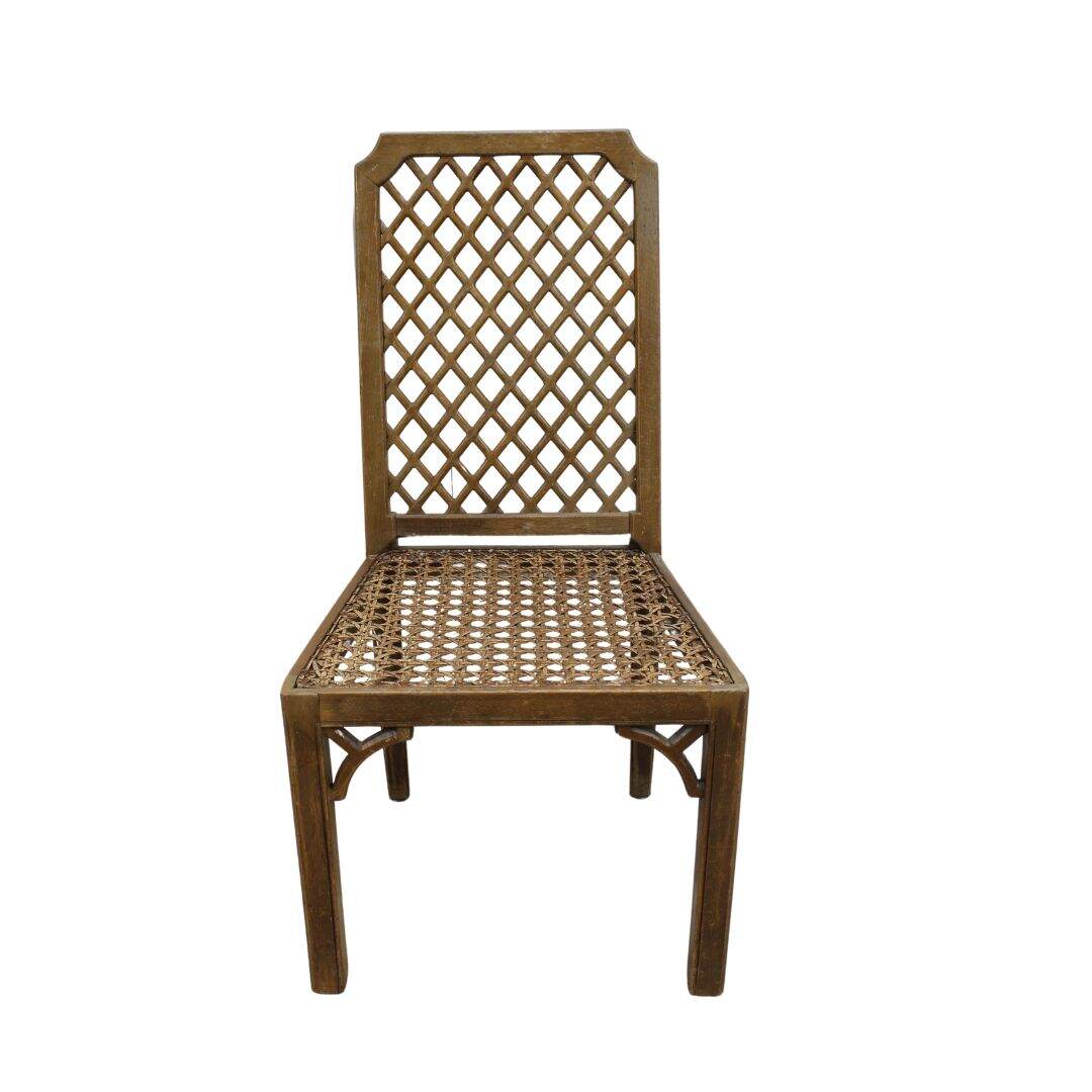 palm beach style chair, unpainted