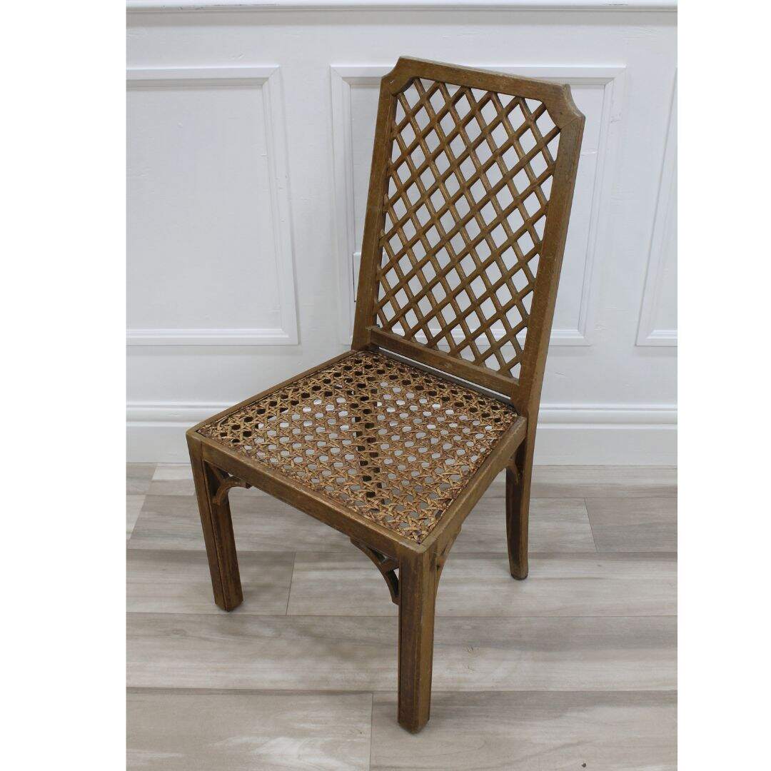 palm beach style chair, unpainted