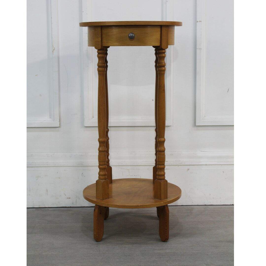 Pine side table/plant stand