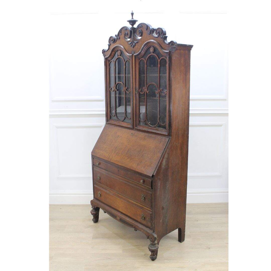 Secretary cabinet, unpainted