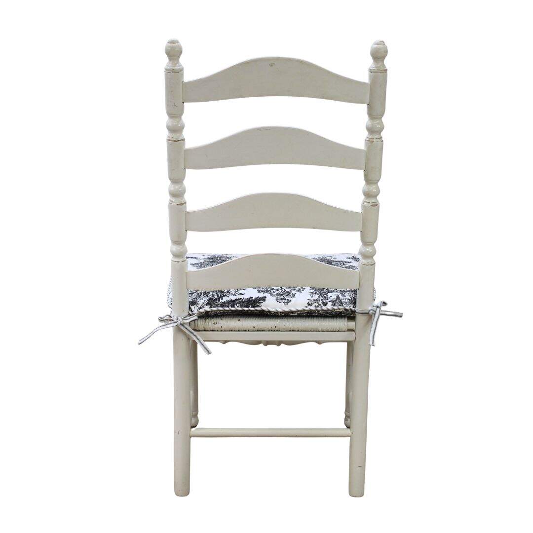 Set of 4 ladder back chairs