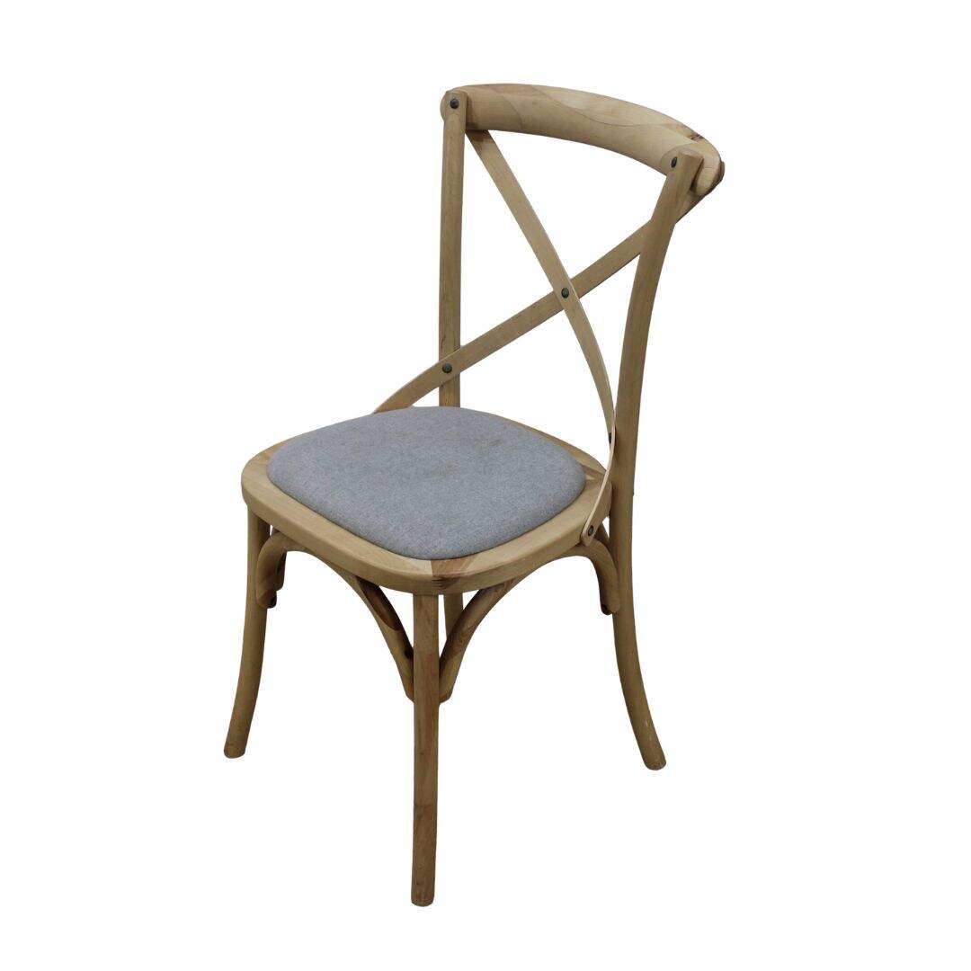 set of 4 X back chairs