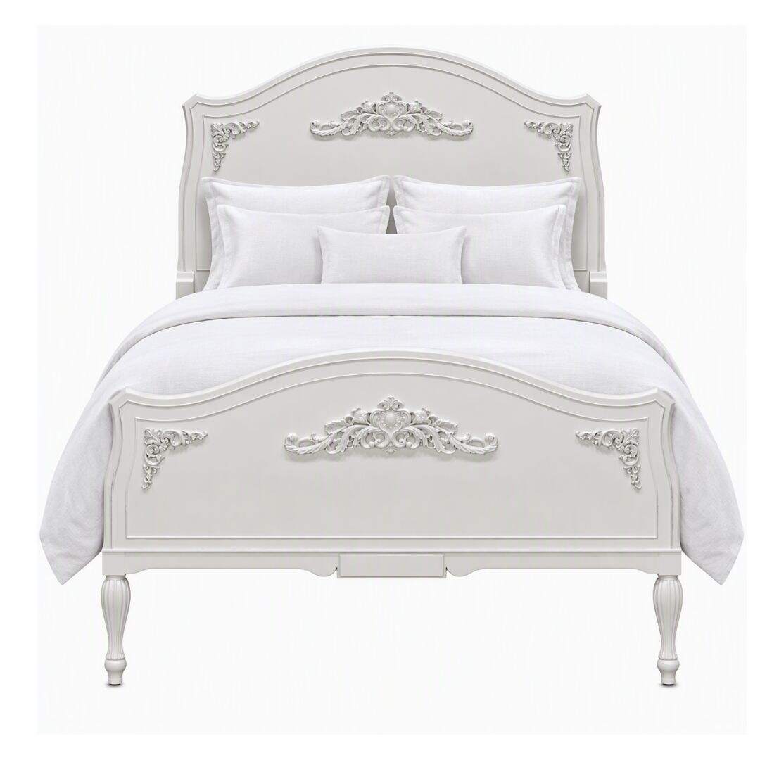 twin wooden bed
