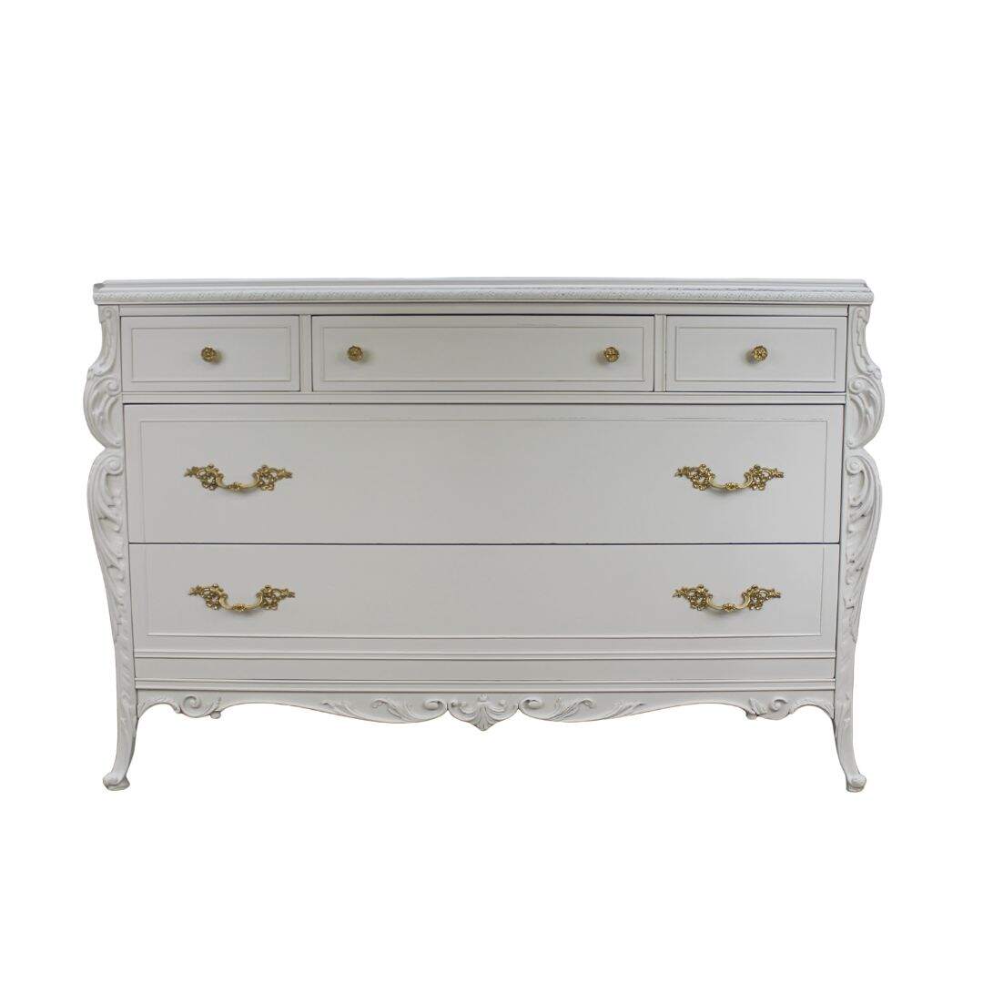 very nice dresser with carving