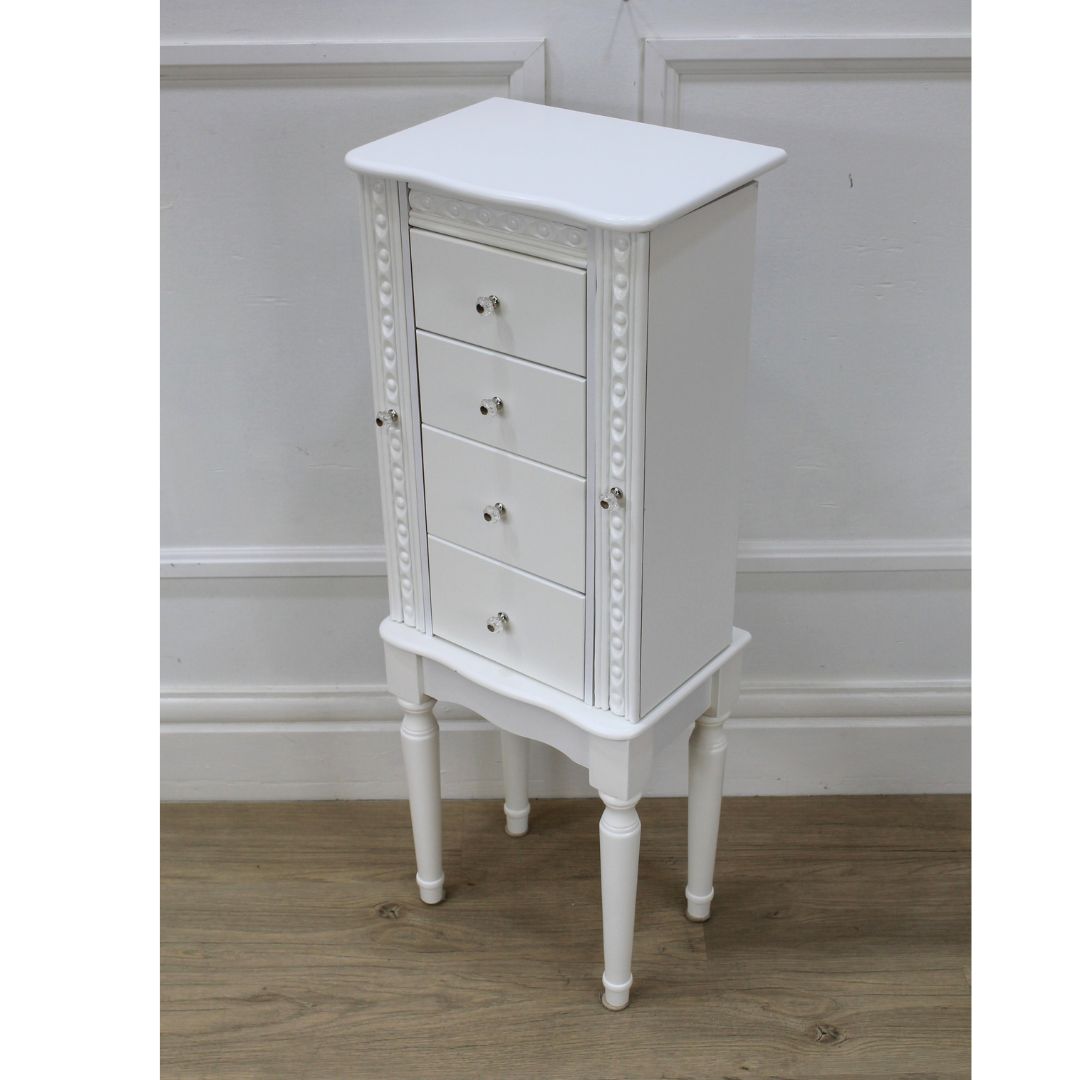 standing jewelry cabinet