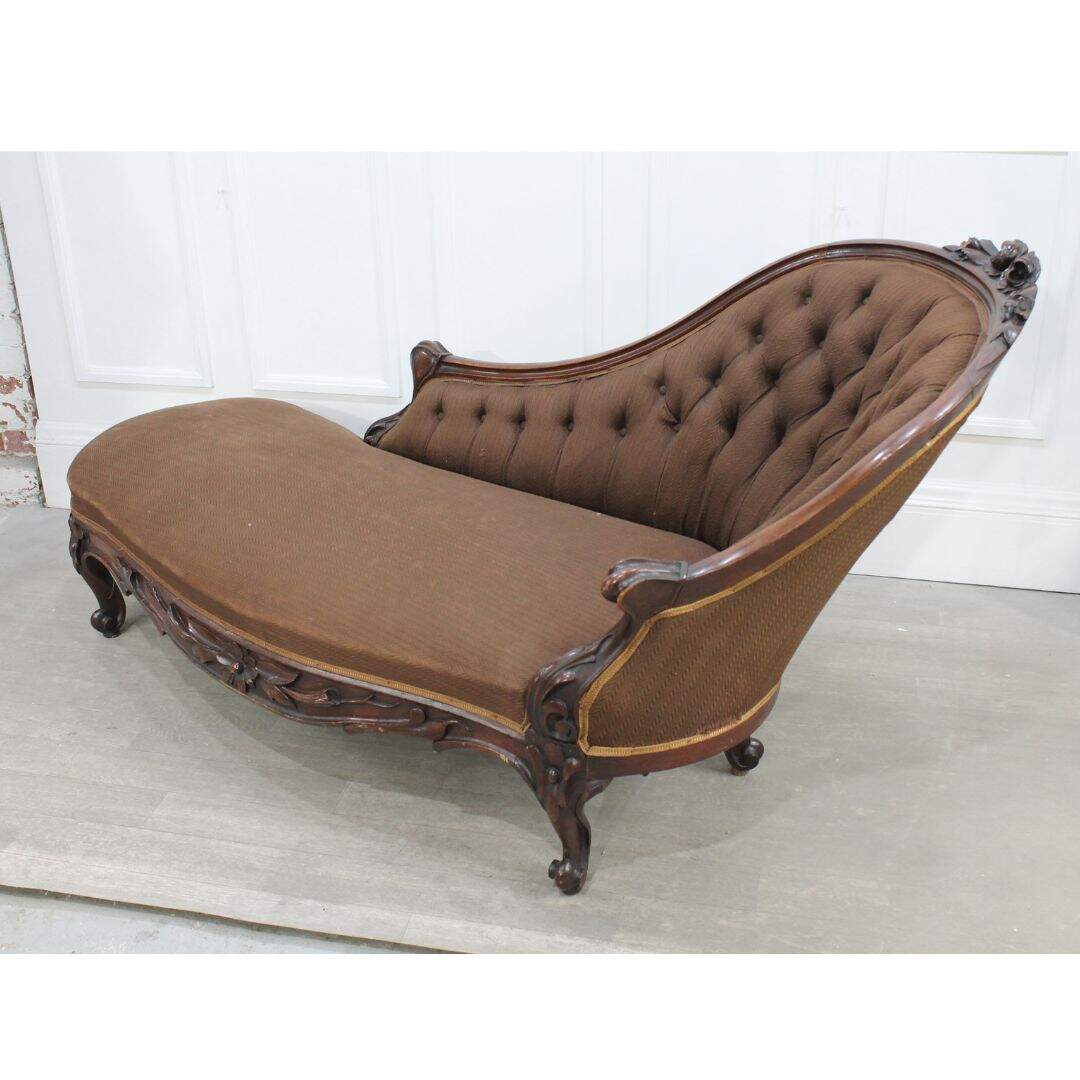 Antique chaise lounge