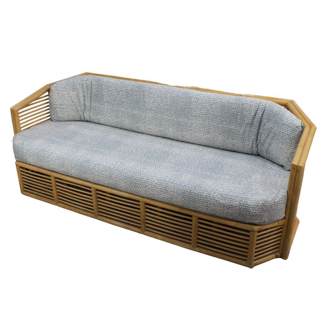 NOW SOLD} Fabulous Vintage Baker Furniture Company Faux Bamboo